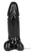 Dildo Santo sötét kristály 17 x 6.5cm - 3