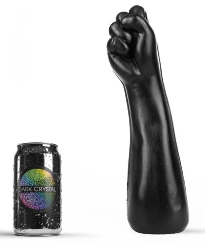 Huxley Dark Crystal Intim Dildó - Fist Forma, 25 x 8 cm