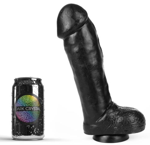 Conrad Sötét Kristály Dildo – 21 x 7,5 cm Intimitásra és Élvezetekre