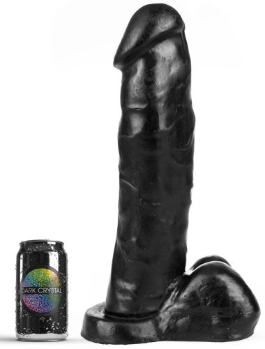 Lyndon Sötét Kristály Dildó – Prémium Intim Élmény 33 x 9,8 cm
