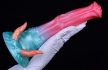 Alien Beast Cyan Rainbow 9.3 "Dildo - A - 2