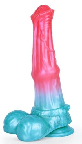 Alien Beast Cyan Rainbow 9.3 "Dildo - B