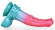 Alien Beast Cyan Rainbow 9.3 "Dildo - B - 6