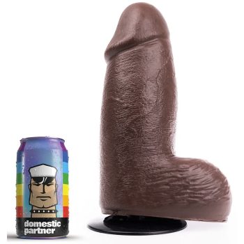   Gode DP105BR Hans Brown XL – prémium dupla hímvessző 21 cm