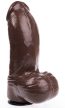 Dildó DP84BR GRENADIER L 18 x 8 cm barna - 3
