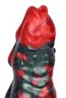 Hortarix Dildó - 19 x 5,5 cm, Fekete és Piros Élvezet - 6