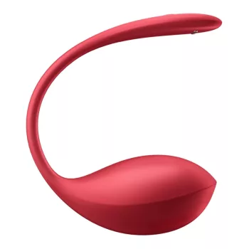 Satisfyer Vibrator G-spot 12 moduri aplicație Pilot roșu