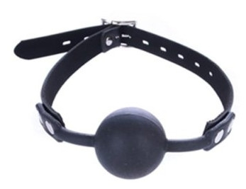 Simply Gag Ball Sling 40mm - Fekete Intim Játék a Kellemes Pillanatokért