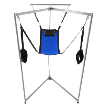 Kit Sling – kék téglalap alakú szövet horgonnyal