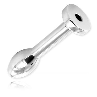 Teardrop Fém Pénisz Dugó - 4.5 cm x 12 mm, Érzéki Intim Élvezethez