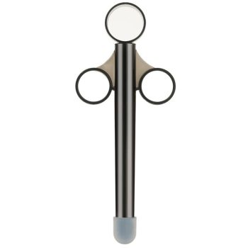 Prémium síkosító injektor – 10 ml, fekete