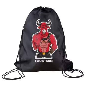  Fuck & Fist Rucsac pentru accesorii 42.5x32.5 cm negru cu logo roșu