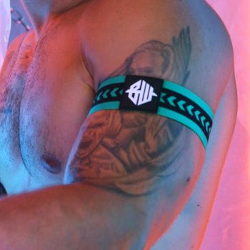   Daddy's Favorite - prémium felnőtt karpántok fekete-zöldben