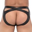 Olympo – stílusos fekete jockstrap intim élményekhez