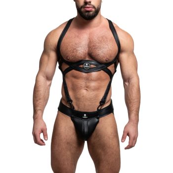   Nausica Jock és Hám Szett – elegáns fekete kiegészítő