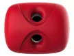 Masturbator for Two Double Penetration TPE Silicone 20x11 cm