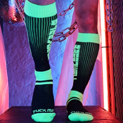 ÖRÖKKÉVALÓSÁG ZOKNI NEON ZÖLD