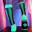 ÖRÖKKÉVALÓSÁG ZOKNI NEON ZÖLD