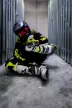 High Mx Zokni - Sk8erboy Fehér-Fluó-Fekete Stílusos Sportos Lábbeli - 3