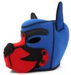 Puppy Fox Neoprén Kapucni Kék-Piros - Stílusos és kényelmes védőruha az intim pillanatokho - 3