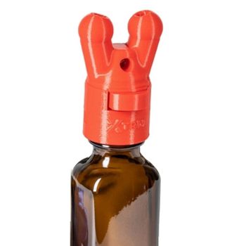 Stop Snffr - dupla nagy diffúzor sapka vörös színben