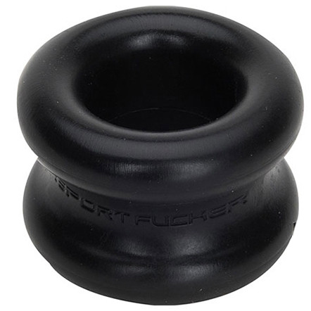 Ballstretcher – szilikon izmos herefeszítő 30 mm fekete