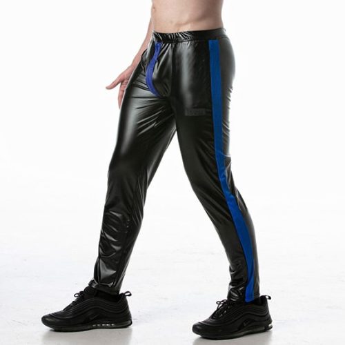 Black-Blue Raw – érzéki zippes nadrág