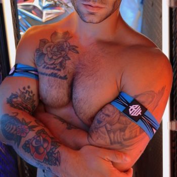   Brassards Circuit Breaker – kék prémium izgató mandzsetta páros