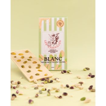 Vágyfokozó Csokoládé – pisztáciás fehércsoki 100g