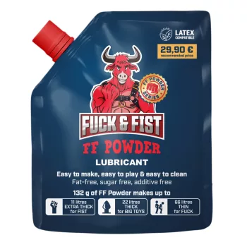   Fuck & Fist Pudră lubricantă 132g textură fină ușor de curățat