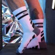 Gymnetixxx – prémium fehér sportzokni