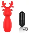 Mini Reindeer Vibrator Silicone Mini Size 7 cm