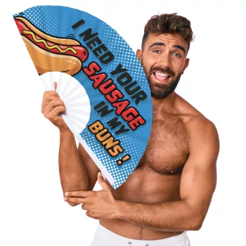 Sausage Fan 64cm Polyester Wide Fan