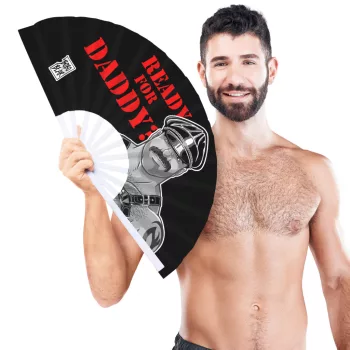 Bobo Bear Giant Fan Ready For Daddy 64cm Polyester