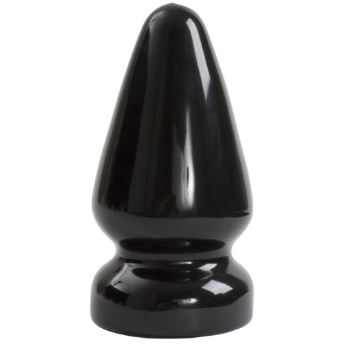 Butt Plug Servant – prémium analis izgató, fekete 15 x 9,5 cm