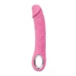 Pink vibrator - 10 different modes of vibration and heating function