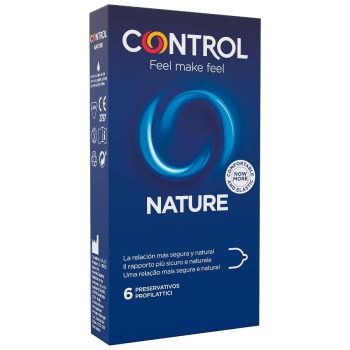   CONTROL Adapta Nature – prémium óvszerek 6 db-os kiszerelésben