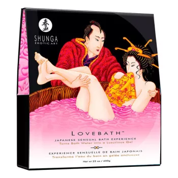   Shunga Gel Erotic Relaxant LoveBath Aromă Dragon Fruit 250 ml