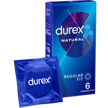   Durex Natural Classic – prémium óvszer, 6 darabos kiszerelés