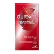 Durex - érzéki kapcsolat, prémium óvszer 12 db-os belsőcsomagban