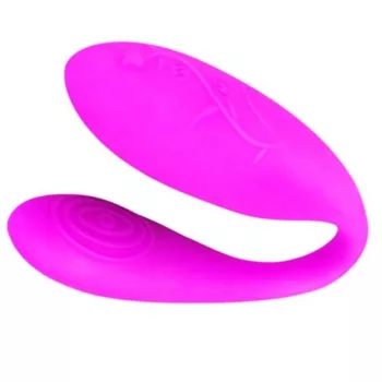   Pretty Love U-Shaped Vibrator 30 Modes Rechargeable Lilac Silicone
