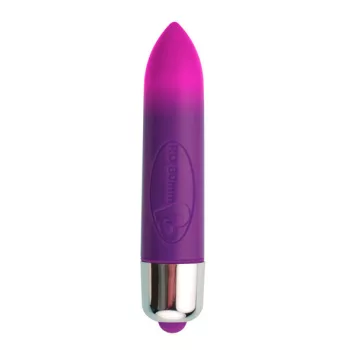   Rocks-Off Vibrating Bullet 7 Functions 80mm Waterproof Color Changing