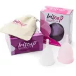 IRISCUP - NAGY RÓZSASZÍN HÓNAPOS POHÁR + INGYENES STERILIZÁLÓ TASAK - 3