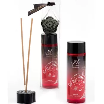   EXTASE SENSUAL – eper ízű stimuláló masszázs olaj 100 ml