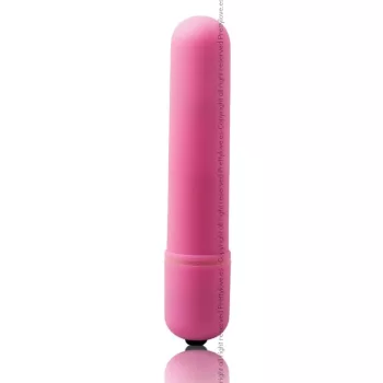 Baile Vibrating Bullet 10 Modes Soft Silicone 9cm Pink
