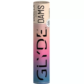   SHEER GLYDE - vaníliás ízű latex fólia orális élményhez