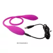 Pretty Love Vibrator dublu flexibil 7 moduri vibrație 60 cm silicon reîncărcabil