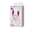 Pretty Love Vibrator dublu flexibil 7 moduri vibrație 60 cm silicon reîncărcabil