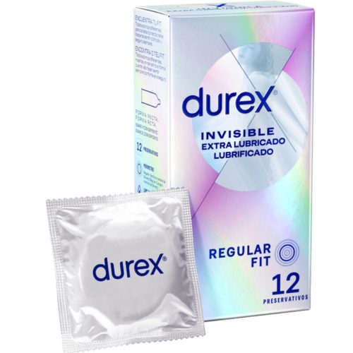 DUREX - LÁTHATATLAN EXTRA SÍKOSÍTOTT 12 DARAB