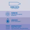 DUREX - LÁTHATATLAN EXTRA SÍKOSÍTOTT 12 DARAB - 3